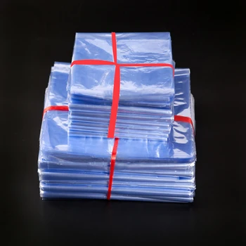 DHL 5,9x9,8 дюймов (15x25 см) ПВХ Термоусадочная пленка Оберточная Упаковка Прозрачная Выдувная Термоусадочная сумка Для хранения Винной книги