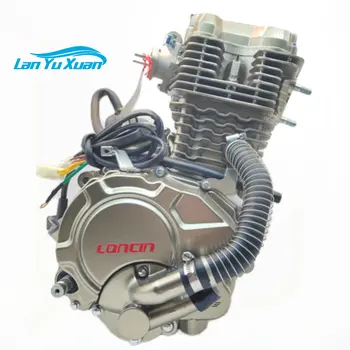 Двигатель Loncin Thunderbolt 300cc с водяным охлаждением, двигатель мотоцикла 300cc, подходящий