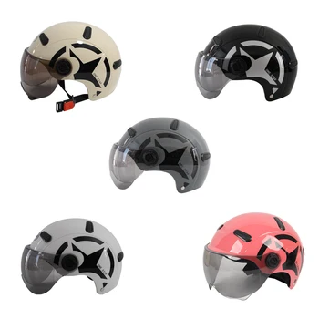 Защитный шлем унисекс - больше, чем просто защитное снаряжение, мотоциклетный шлем с открытым лицом, велосипедное снаряжение, шлем с открытым лицом
