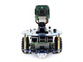 Комплект для сборки робота AlphaBot2 для Raspberry Pi 3 Model B +, камера RPi (B) + карта Micro SD + 15 Acc