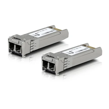 Модули UBIQUITI UF-MM-10G SFP + и кабели для 300 М, 10 Гбит /с, модули UFiber и многорежимные оптоволоконные кабели LC, 2 комплекта