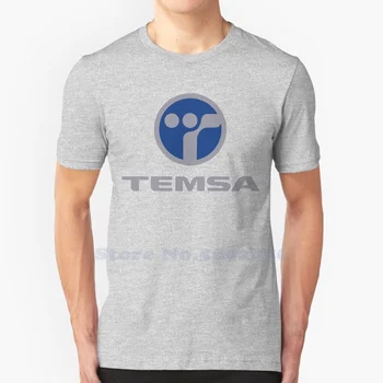 Повседневная футболка с логотипом Temsa Global Наивысшего качества, графические футболки из 100% хлопка Большого размера